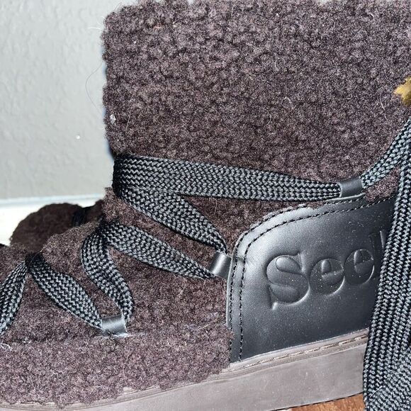 SEE BY CHLOE Brown Charlee Ankle
Boots - Picture 11 of 14